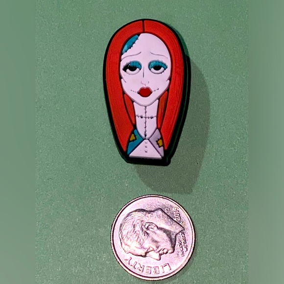 (10 for $15) Sally The Nightmare Before Christmas Croc Shoe Charms - Picture 1 of 1